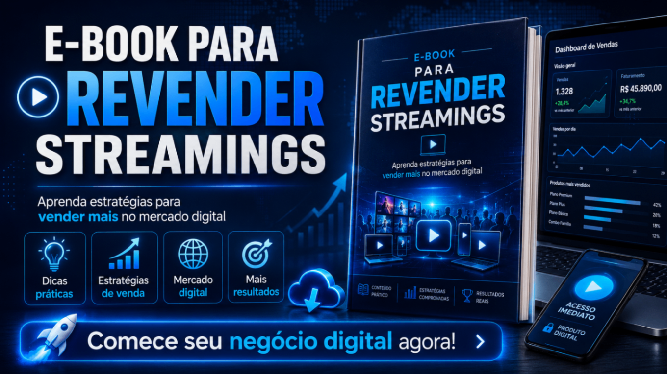 E-BOOK REVENDA STREAMING 📚